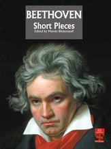 Beethoven: Short Pieces piano sheet music cover